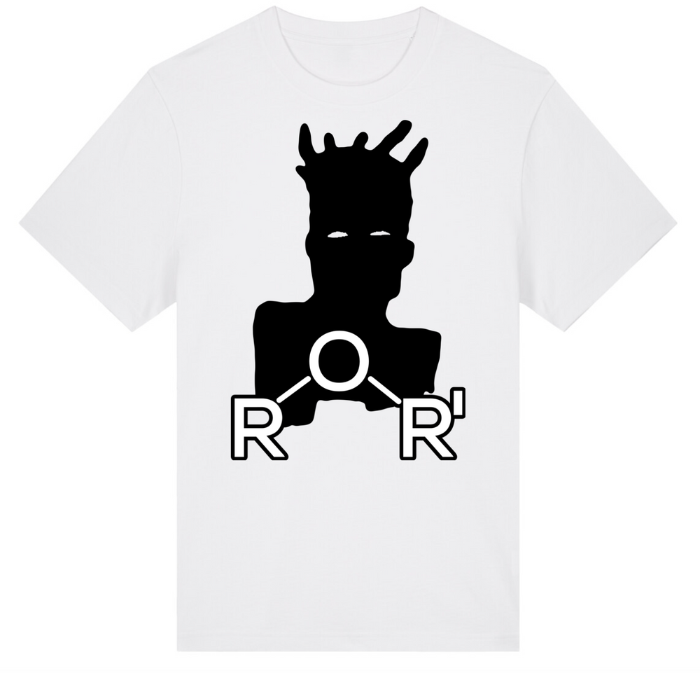 Silhouette oversized T-shirt in White