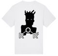 Silhouette oversized T-shirt in White