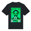 Stamp / Green oversized T-shirt in Black