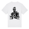 Portrait oversized T-shirt in White