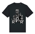 Portrait oversized T-shirt in Black